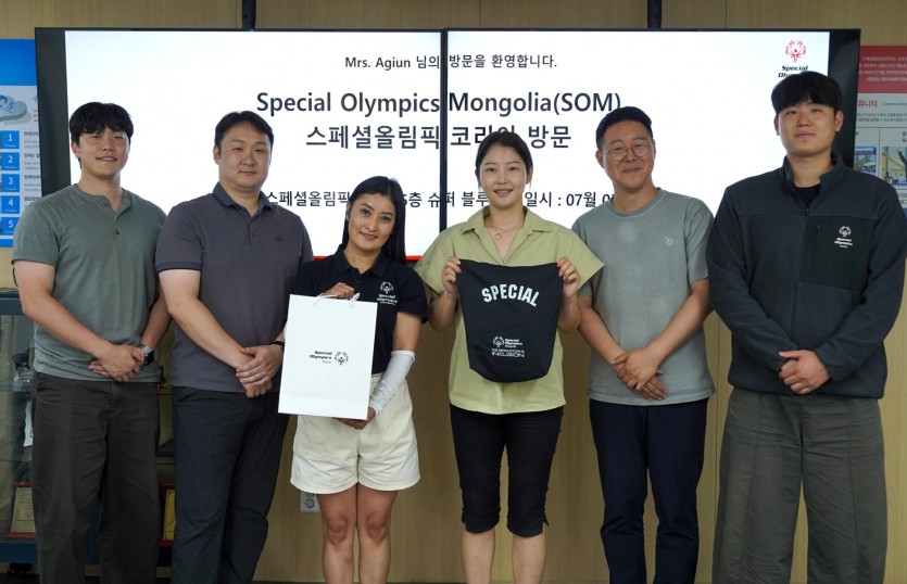 스페셜올림픽 몽골 아기윤 헬스 디렉터, 스페셜올림픽코리아 사무국 방문 썸네일